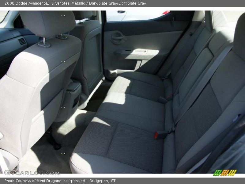 Silver Steel Metallic / Dark Slate Gray/Light Slate Gray 2008 Dodge Avenger SE