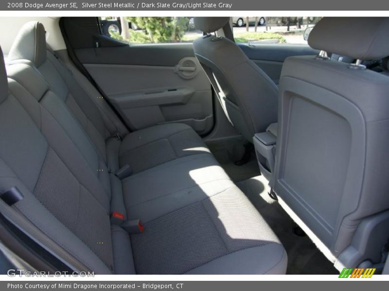 Silver Steel Metallic / Dark Slate Gray/Light Slate Gray 2008 Dodge Avenger SE