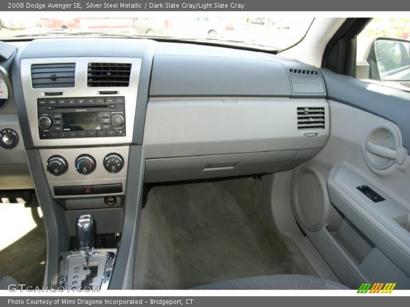 Silver Steel Metallic / Dark Slate Gray/Light Slate Gray 2008 Dodge Avenger SE