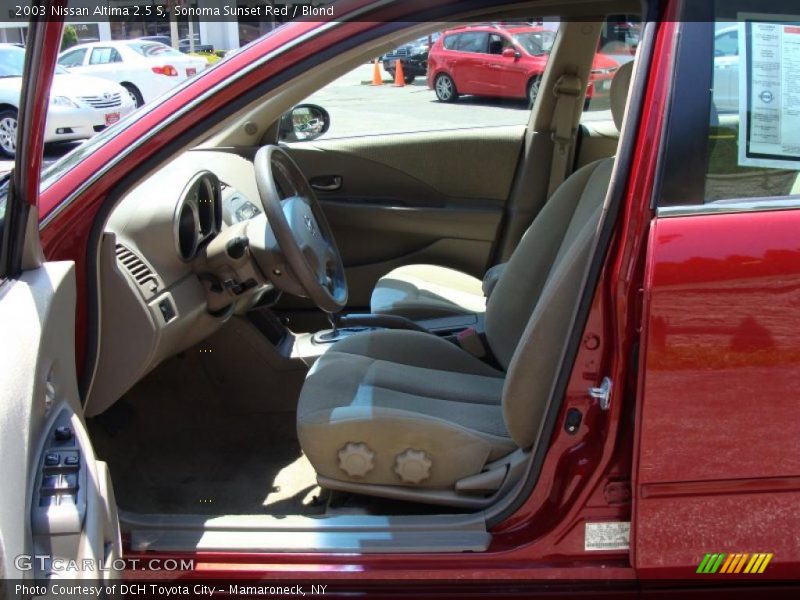 Sonoma Sunset Red / Blond 2003 Nissan Altima 2.5 S
