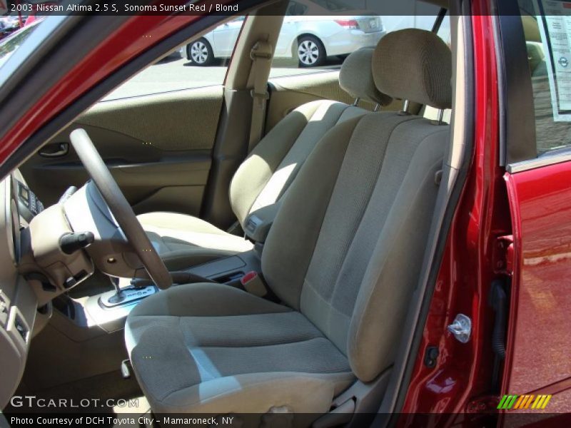 Sonoma Sunset Red / Blond 2003 Nissan Altima 2.5 S