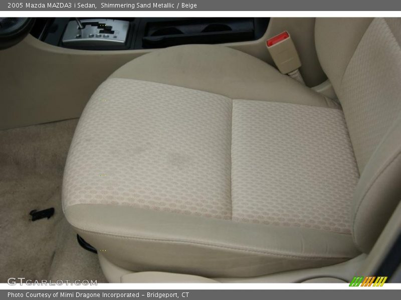 Shimmering Sand Metallic / Beige 2005 Mazda MAZDA3 i Sedan