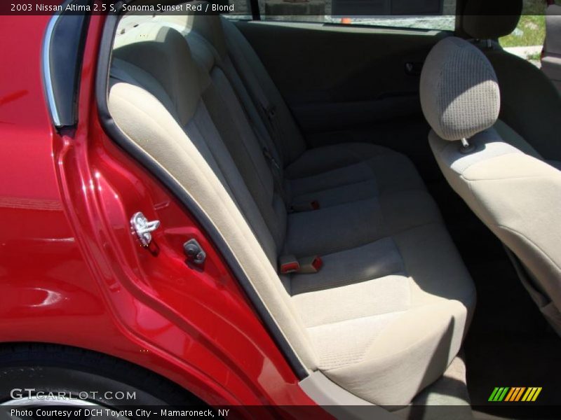 Sonoma Sunset Red / Blond 2003 Nissan Altima 2.5 S