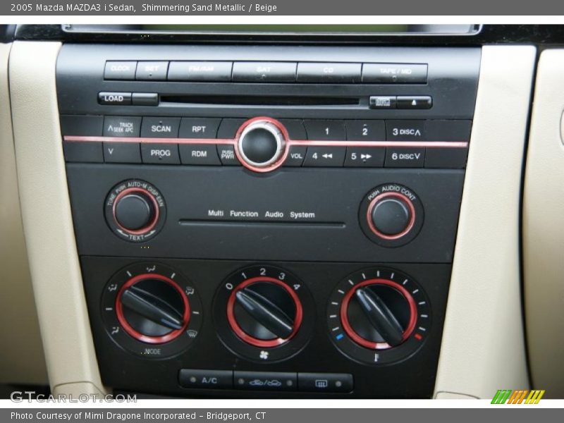 Shimmering Sand Metallic / Beige 2005 Mazda MAZDA3 i Sedan