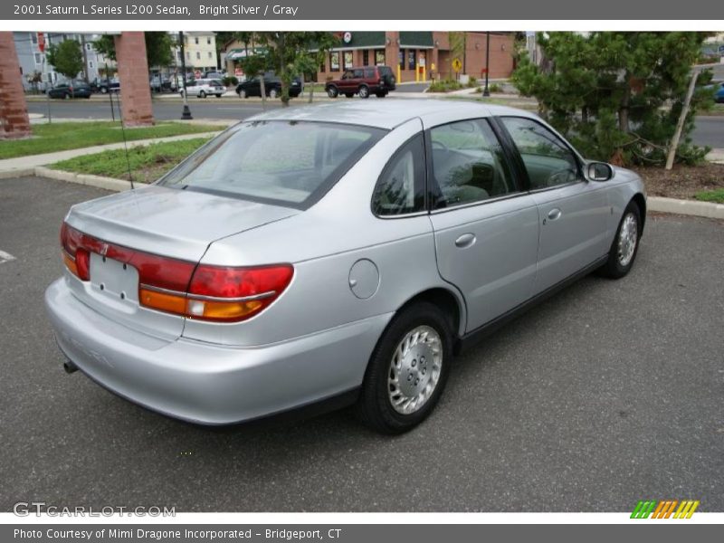Bright Silver / Gray 2001 Saturn L Series L200 Sedan