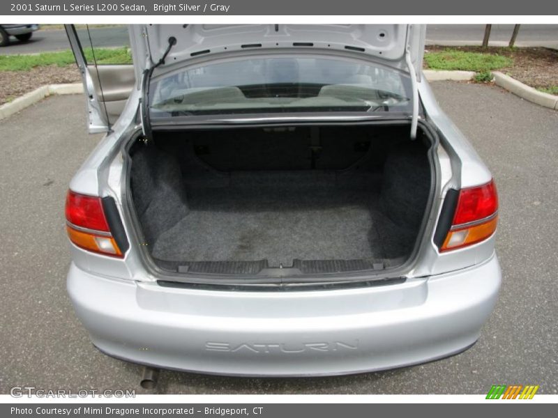 Bright Silver / Gray 2001 Saturn L Series L200 Sedan