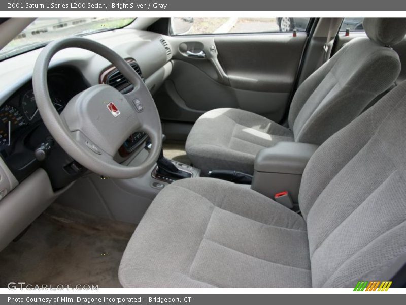 Bright Silver / Gray 2001 Saturn L Series L200 Sedan