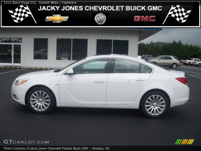 Summit White / Cashmere 2011 Buick Regal CXL