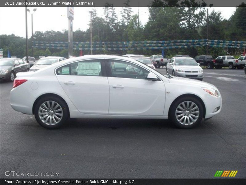 Summit White / Cashmere 2011 Buick Regal CXL