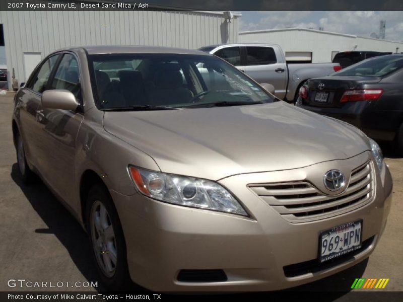 Desert Sand Mica / Ash 2007 Toyota Camry LE
