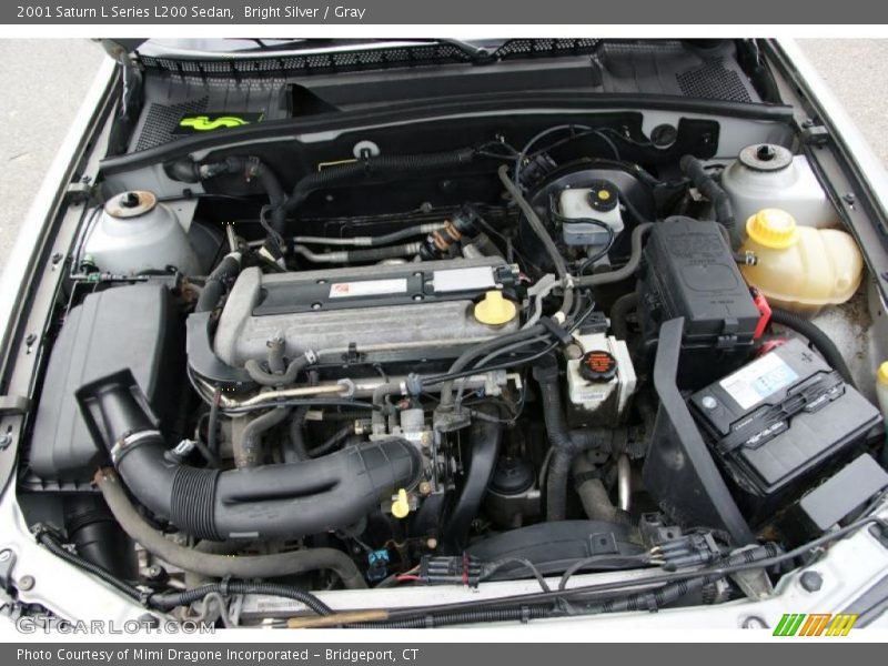 Bright Silver / Gray 2001 Saturn L Series L200 Sedan
