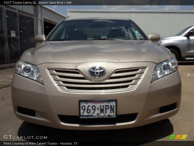 Desert Sand Mica / Ash 2007 Toyota Camry LE