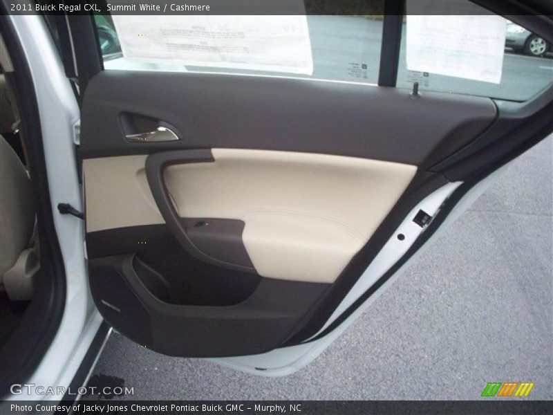 Summit White / Cashmere 2011 Buick Regal CXL