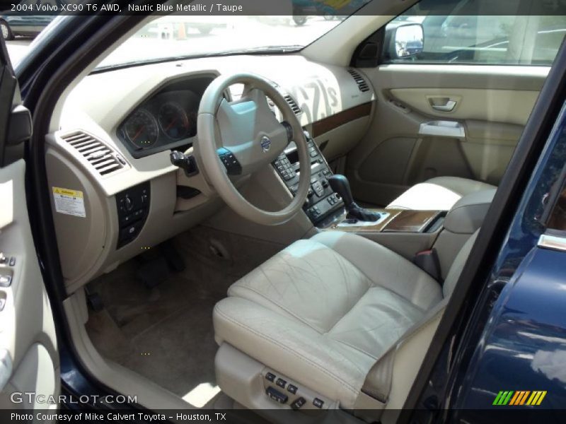 Nautic Blue Metallic / Taupe 2004 Volvo XC90 T6 AWD