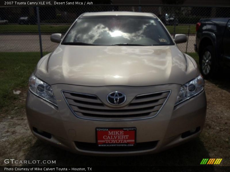 Desert Sand Mica / Ash 2007 Toyota Camry XLE V6