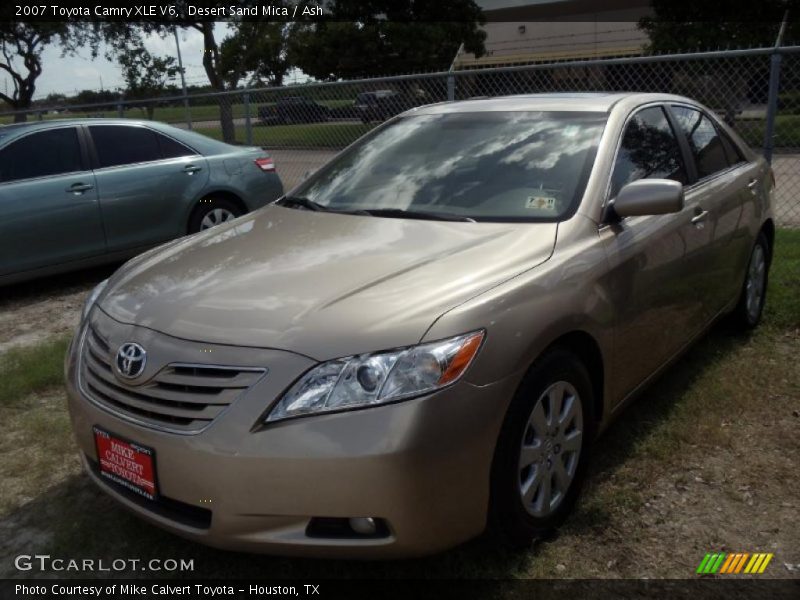 Desert Sand Mica / Ash 2007 Toyota Camry XLE V6