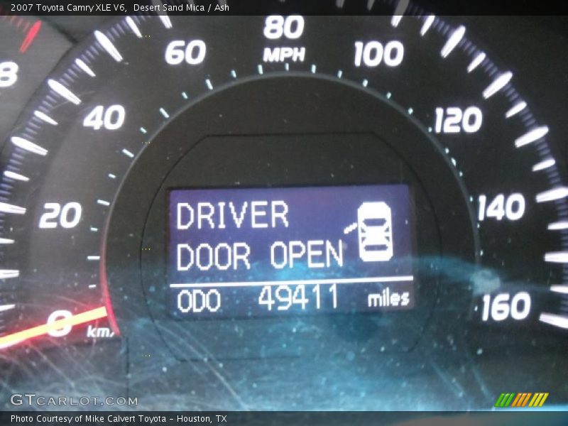 Desert Sand Mica / Ash 2007 Toyota Camry XLE V6