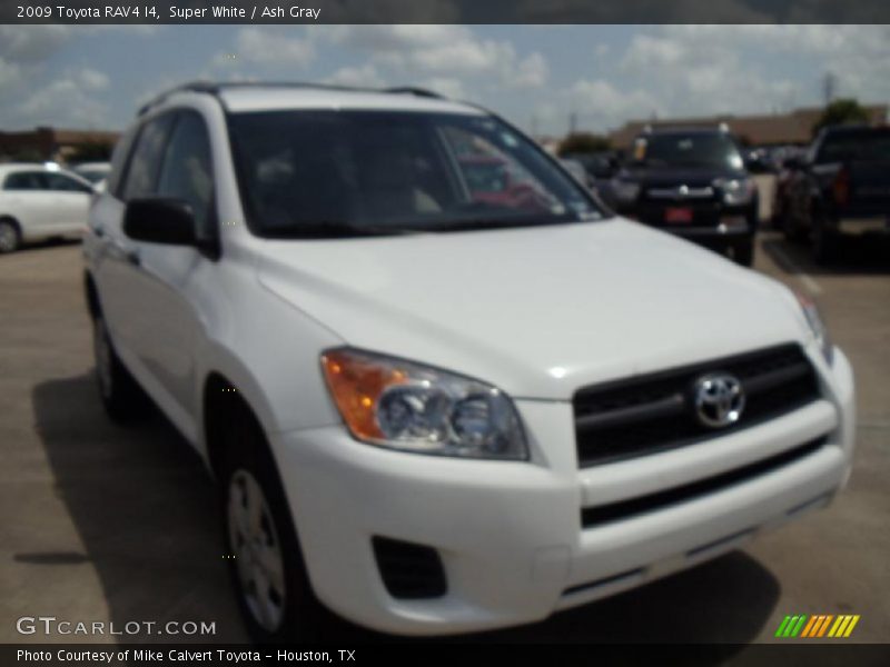 Super White / Ash Gray 2009 Toyota RAV4 I4