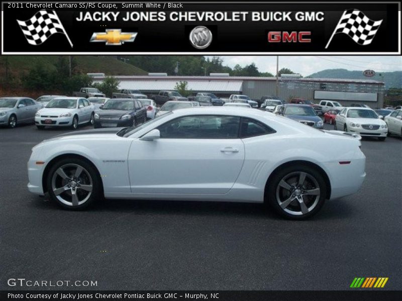 Summit White / Black 2011 Chevrolet Camaro SS/RS Coupe