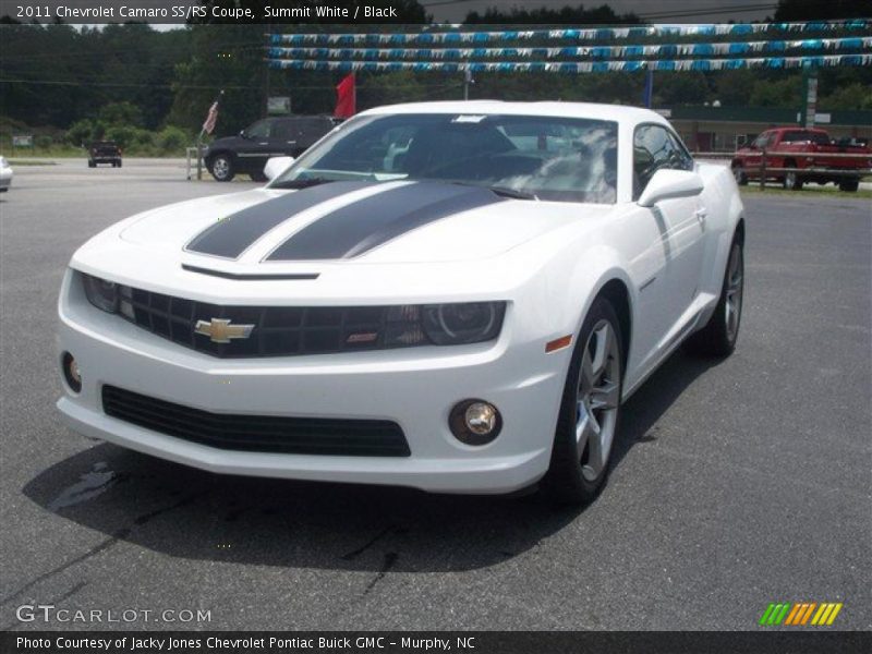 Summit White / Black 2011 Chevrolet Camaro SS/RS Coupe
