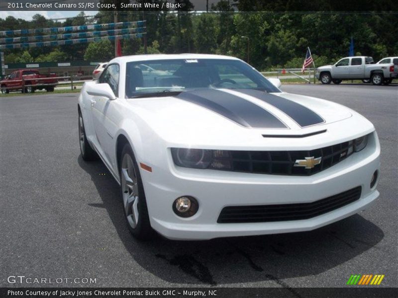 Summit White / Black 2011 Chevrolet Camaro SS/RS Coupe