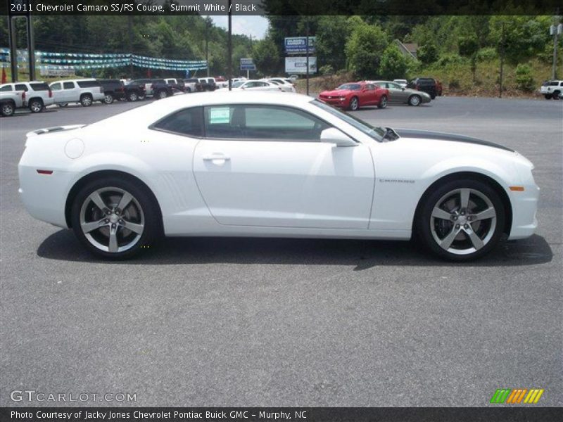 Summit White / Black 2011 Chevrolet Camaro SS/RS Coupe