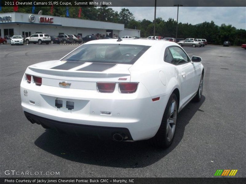 Summit White / Black 2011 Chevrolet Camaro SS/RS Coupe