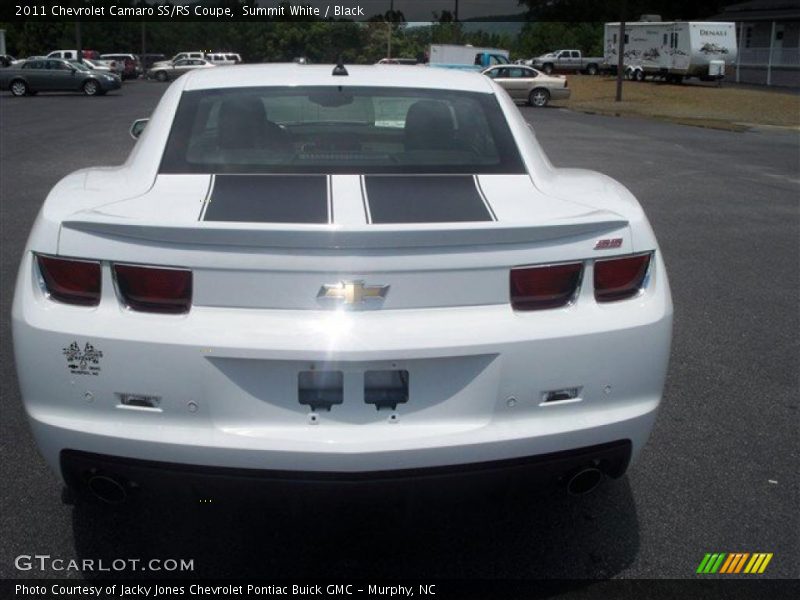 Summit White / Black 2011 Chevrolet Camaro SS/RS Coupe