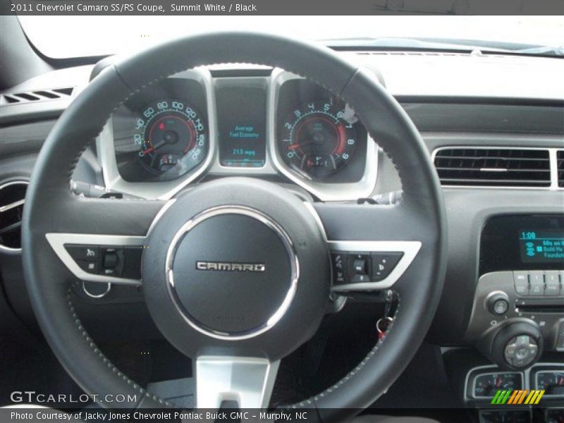 Summit White / Black 2011 Chevrolet Camaro SS/RS Coupe