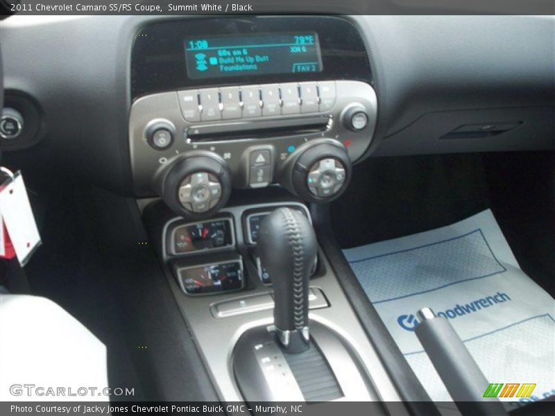 Summit White / Black 2011 Chevrolet Camaro SS/RS Coupe