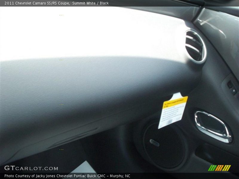 Summit White / Black 2011 Chevrolet Camaro SS/RS Coupe