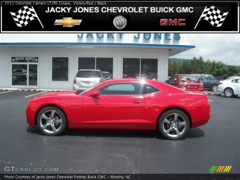 Victory Red / Black 2011 Chevrolet Camaro LT/RS Coupe