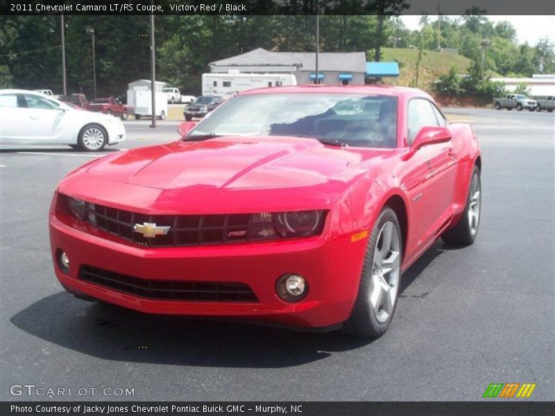 Victory Red / Black 2011 Chevrolet Camaro LT/RS Coupe