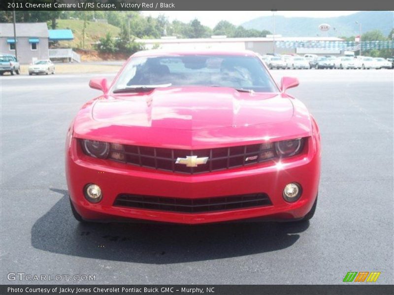 Victory Red / Black 2011 Chevrolet Camaro LT/RS Coupe