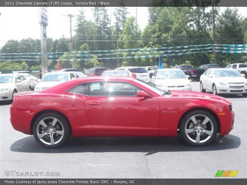 Victory Red / Black 2011 Chevrolet Camaro LT/RS Coupe