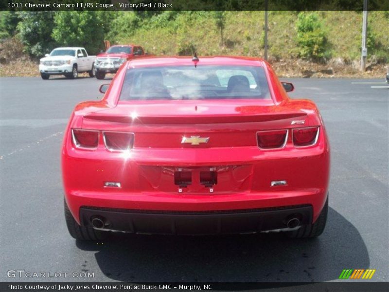 Victory Red / Black 2011 Chevrolet Camaro LT/RS Coupe