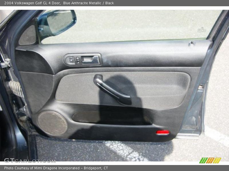 Blue Anthracite Metallic / Black 2004 Volkswagen Golf GL 4 Door