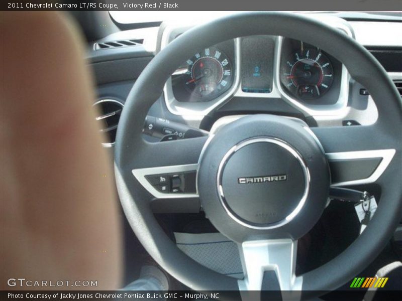 Victory Red / Black 2011 Chevrolet Camaro LT/RS Coupe