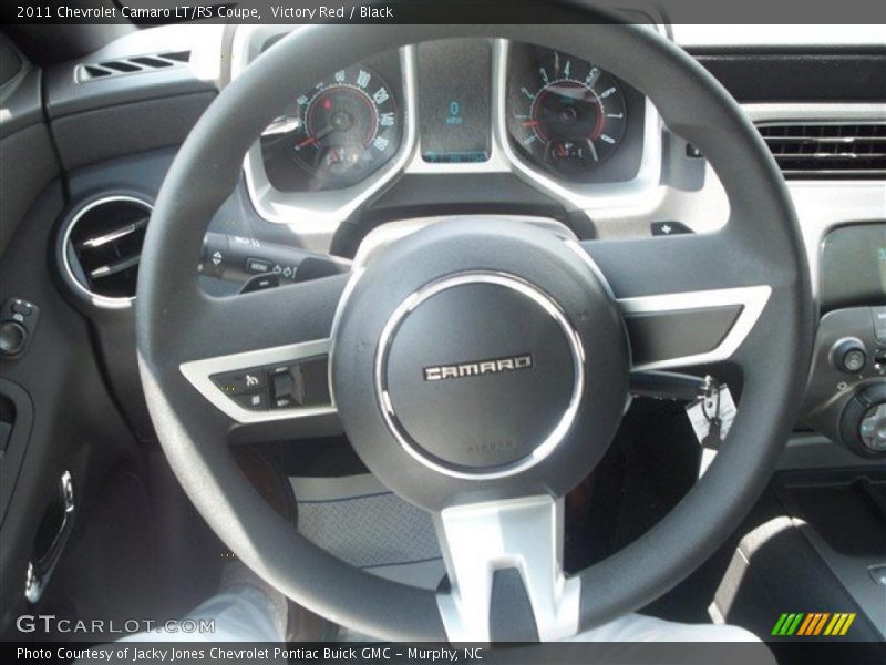 Victory Red / Black 2011 Chevrolet Camaro LT/RS Coupe