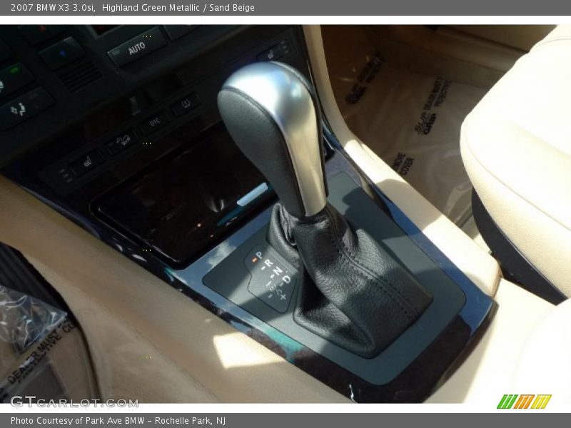 Highland Green Metallic / Sand Beige 2007 BMW X3 3.0si