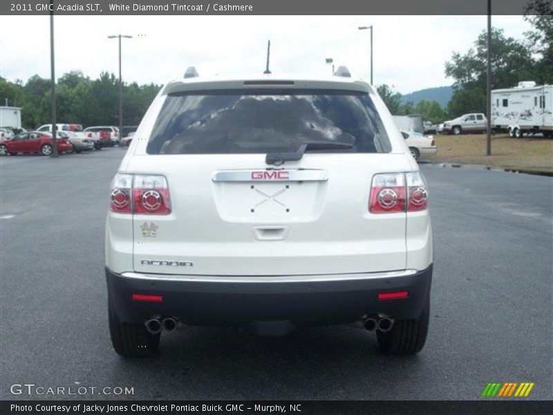 White Diamond Tintcoat / Cashmere 2011 GMC Acadia SLT
