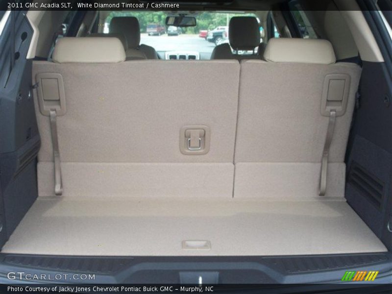 White Diamond Tintcoat / Cashmere 2011 GMC Acadia SLT