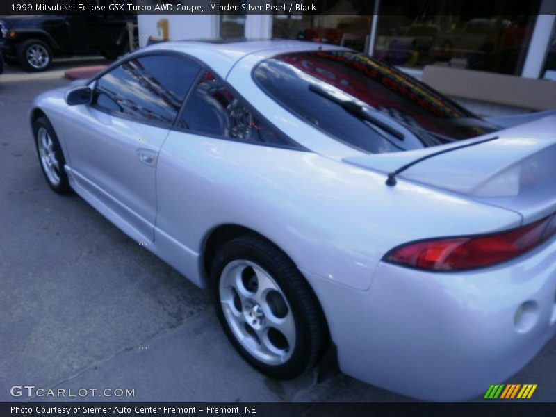 Minden Silver Pearl / Black 1999 Mitsubishi Eclipse GSX Turbo AWD Coupe