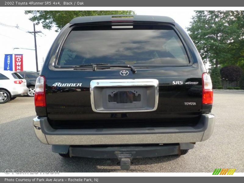 Black / Oak 2002 Toyota 4Runner SR5 4x4