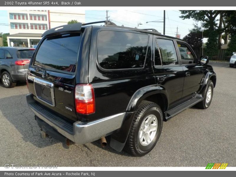 Black / Oak 2002 Toyota 4Runner SR5 4x4