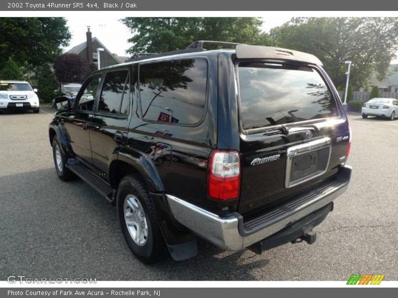 Black / Oak 2002 Toyota 4Runner SR5 4x4