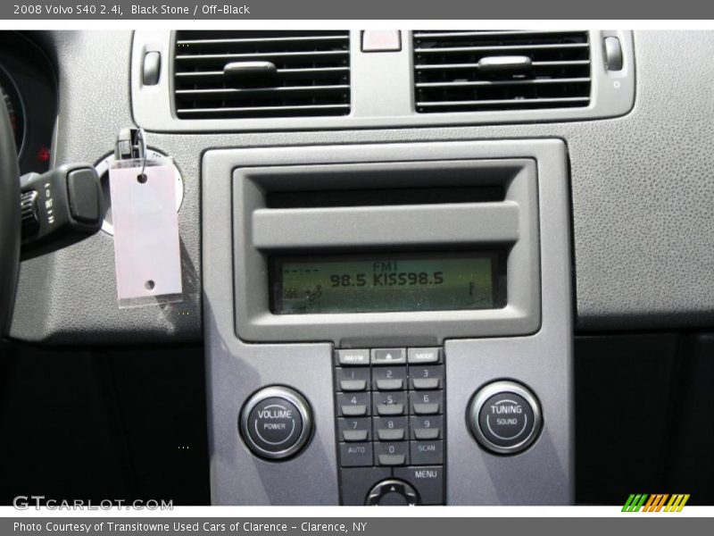 Black Stone / Off-Black 2008 Volvo S40 2.4i