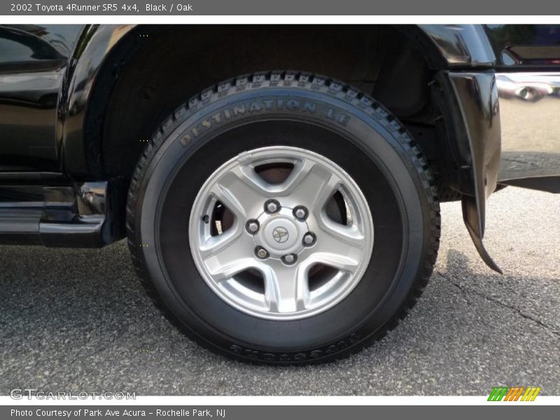 Black / Oak 2002 Toyota 4Runner SR5 4x4
