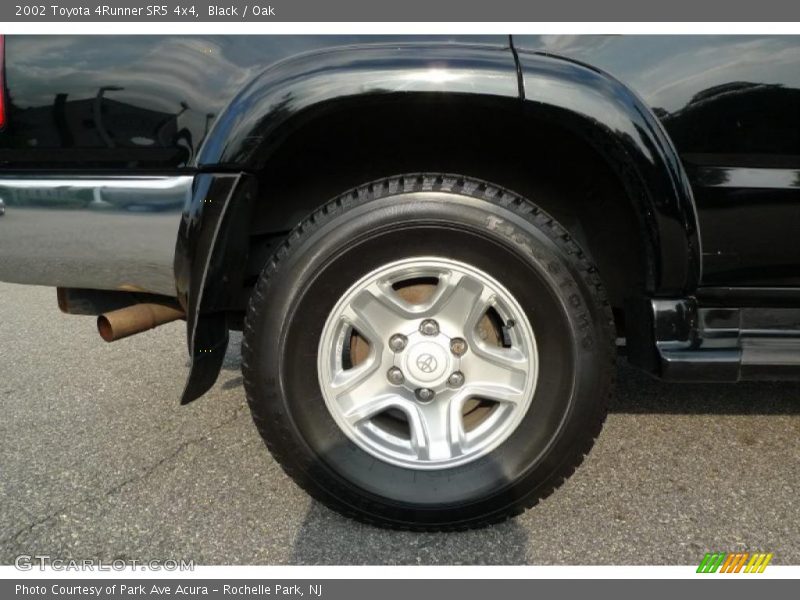 Black / Oak 2002 Toyota 4Runner SR5 4x4