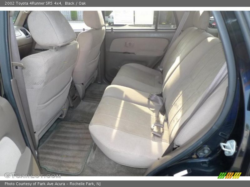 Black / Oak 2002 Toyota 4Runner SR5 4x4
